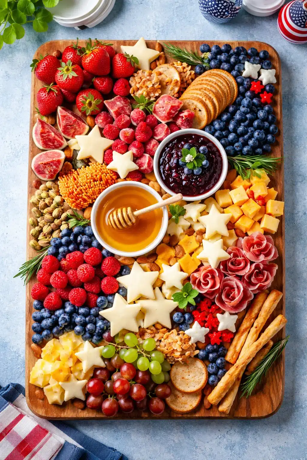 4th of July Charcuterie Board