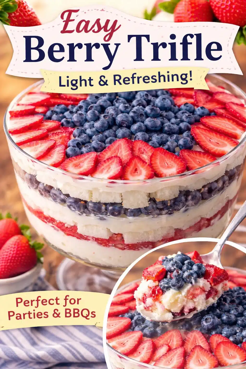 4th of July Trifle