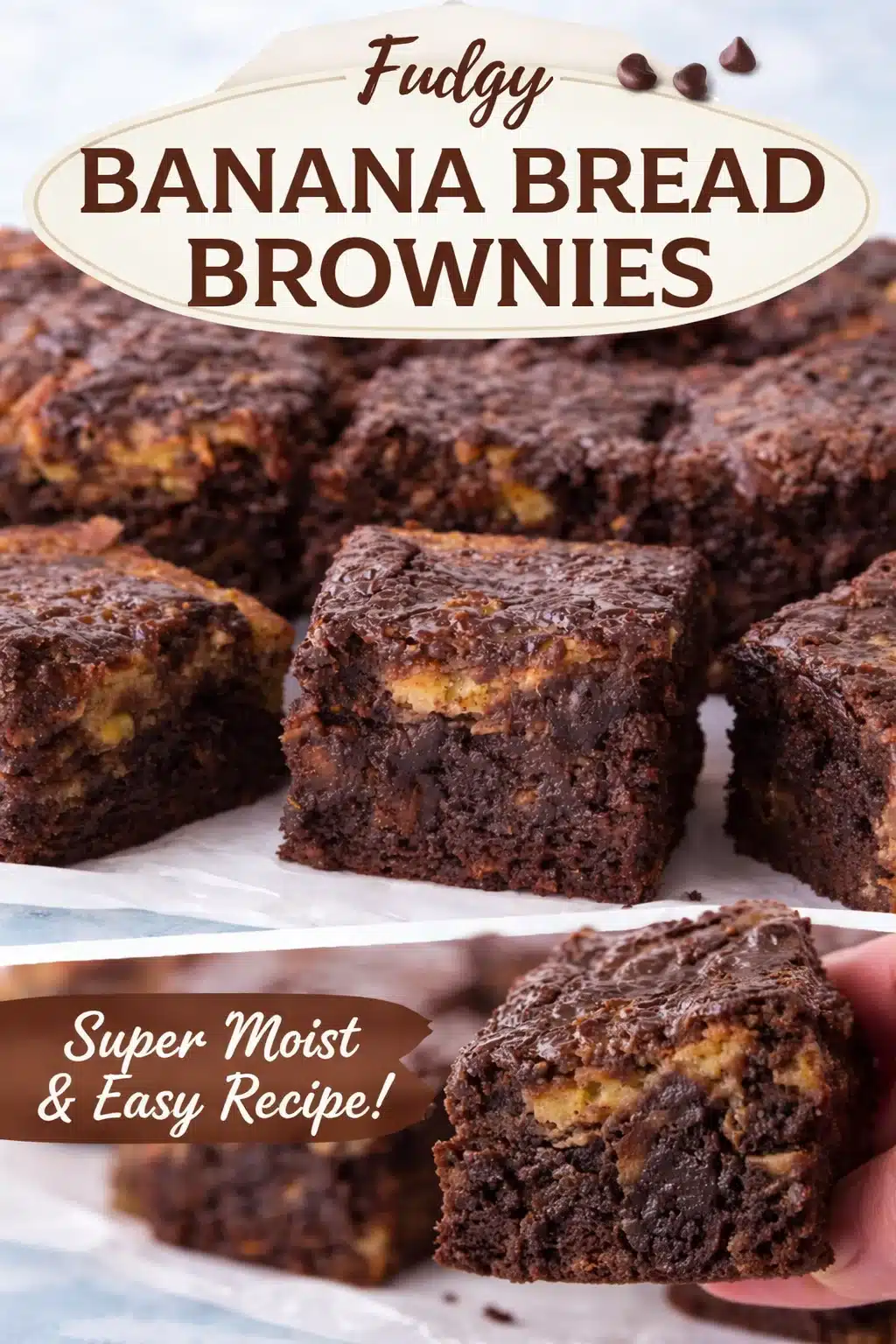 Banana Bread Brownies