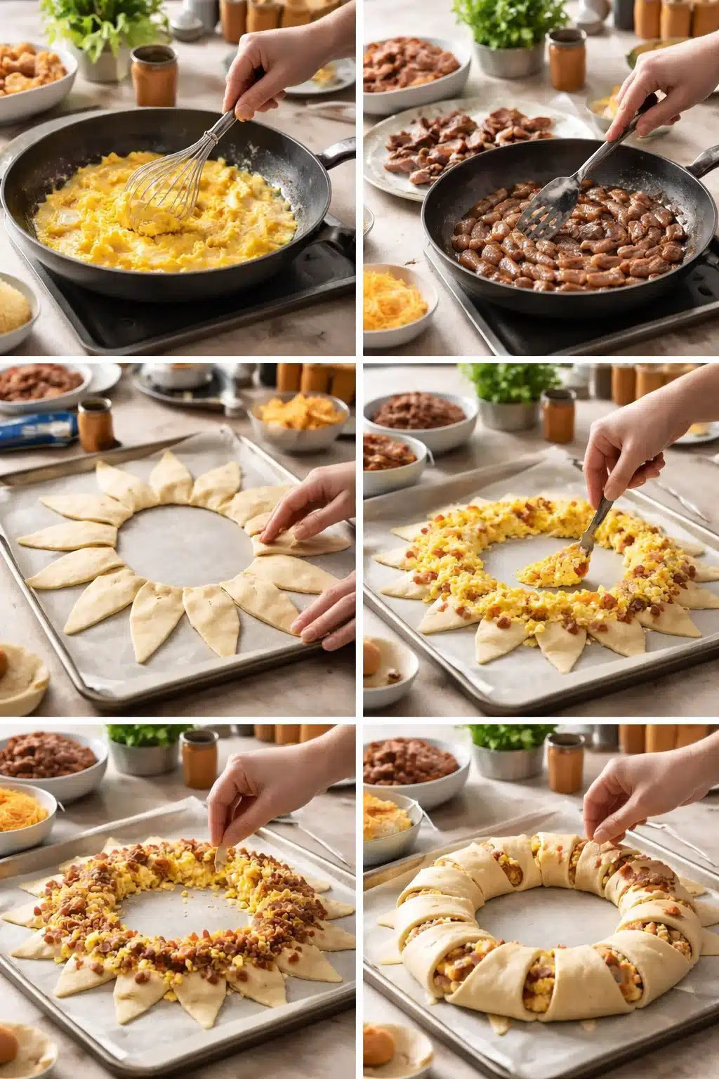 Breakfast Crescent Ring