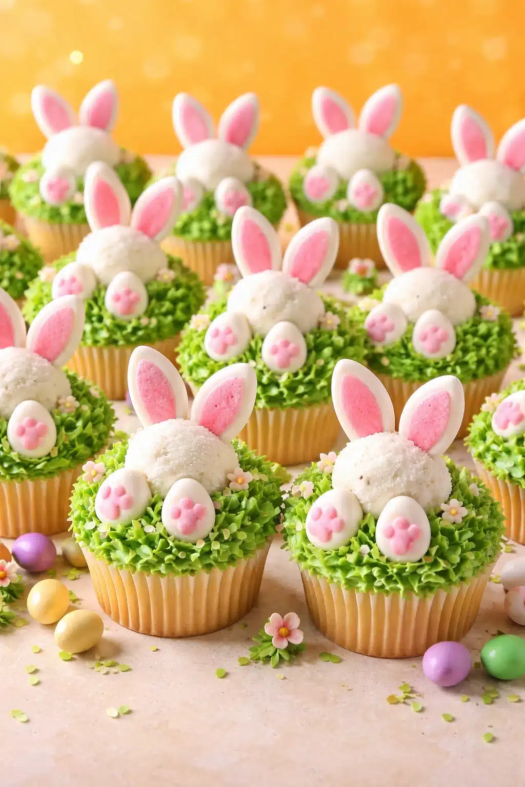 Bunny Butt Cupcakes