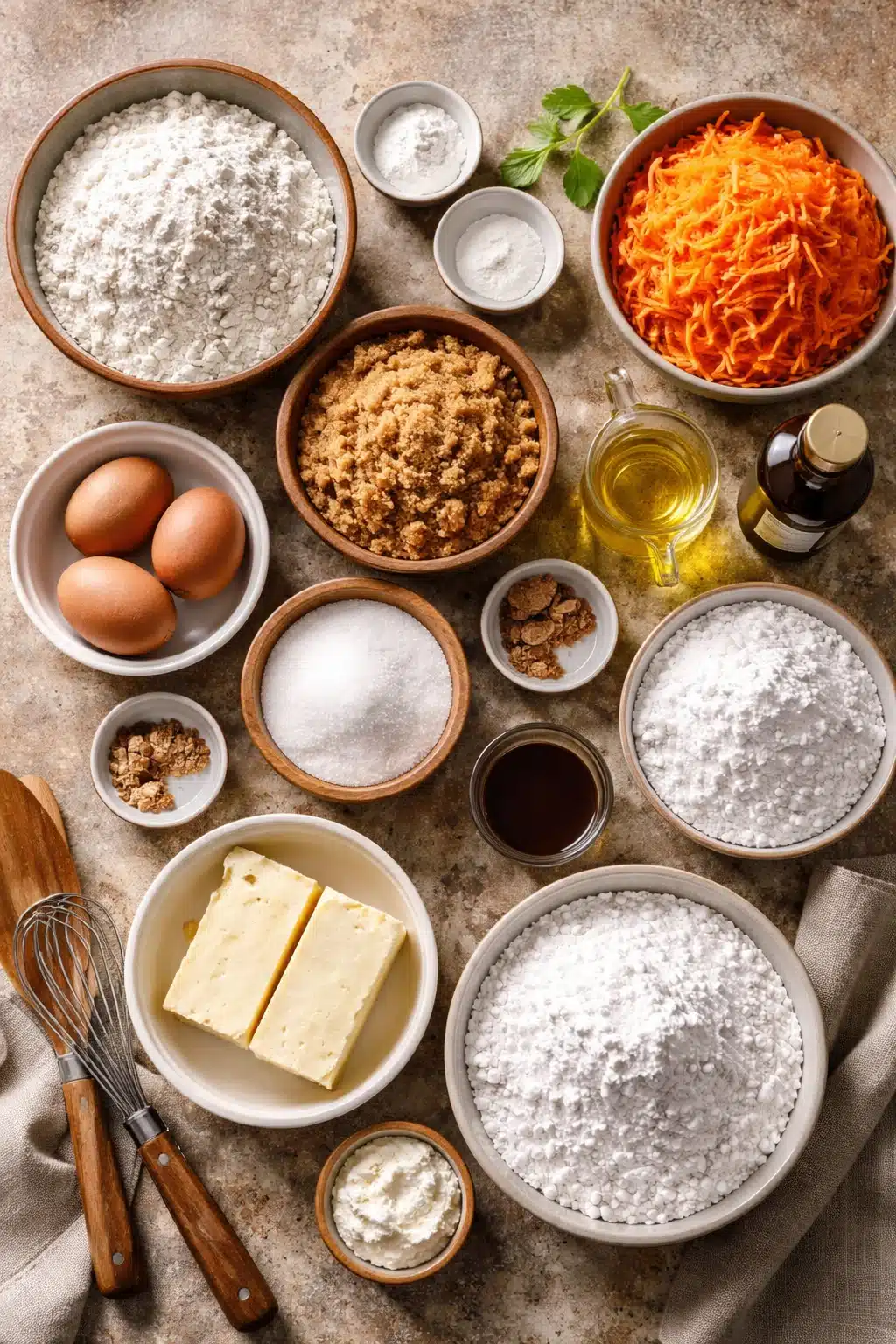 Carrot Cake Roll With Cream Cheese Filling