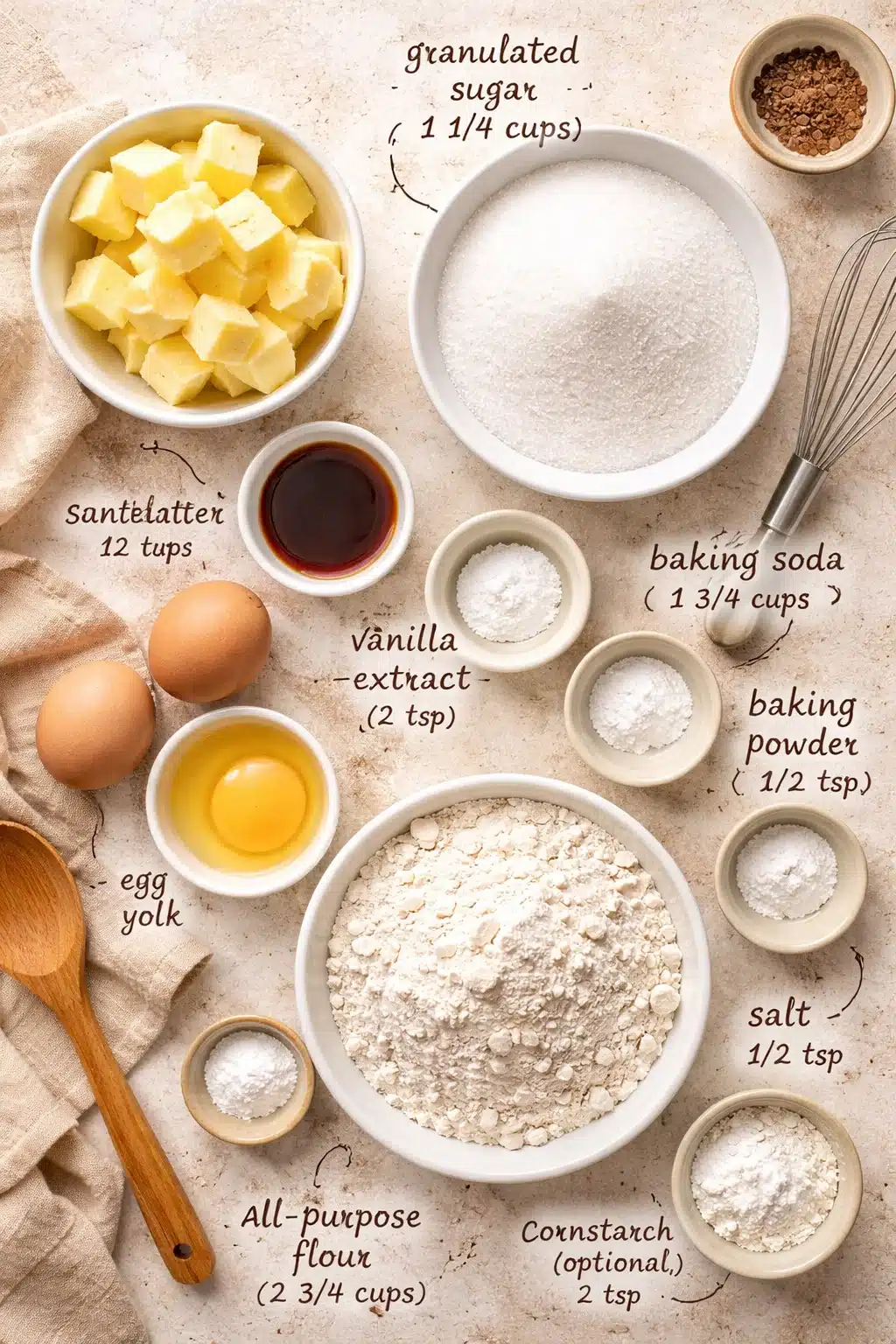 Chewy Sugar Cookie Recipe