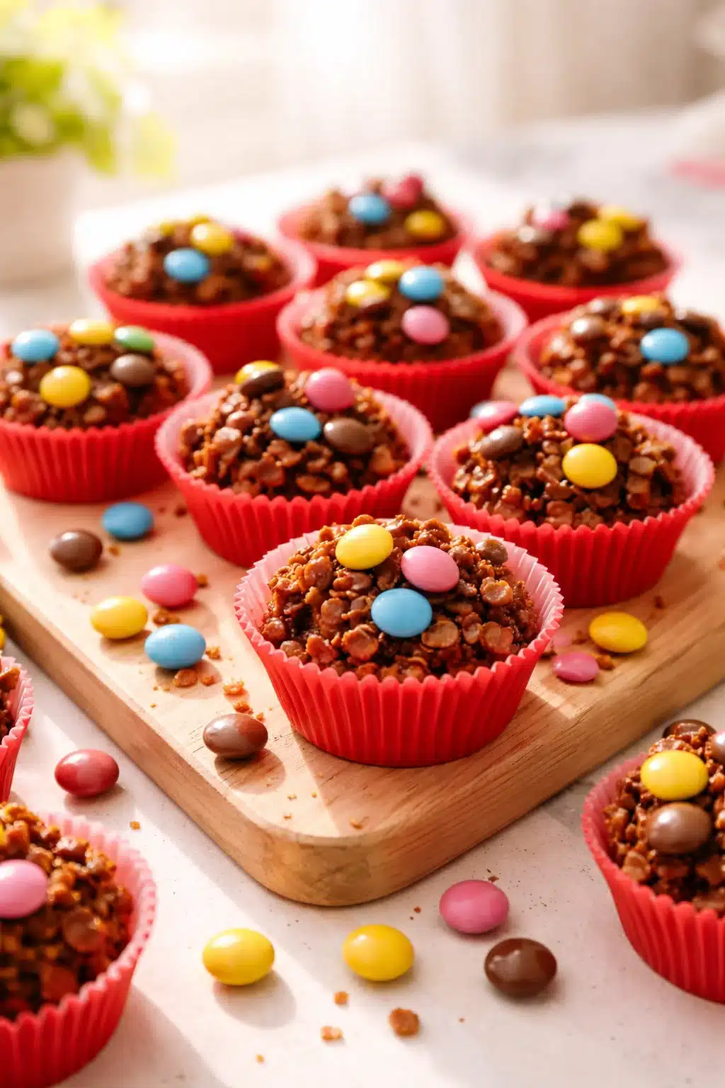 Chocolate Cornflake Cakes