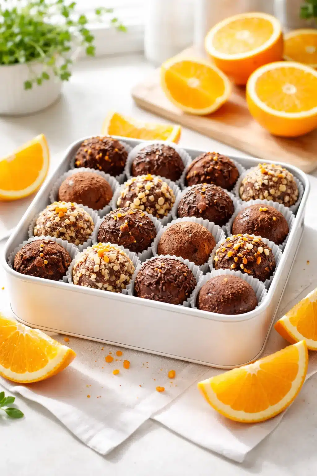 Chocolate Orange Truffles