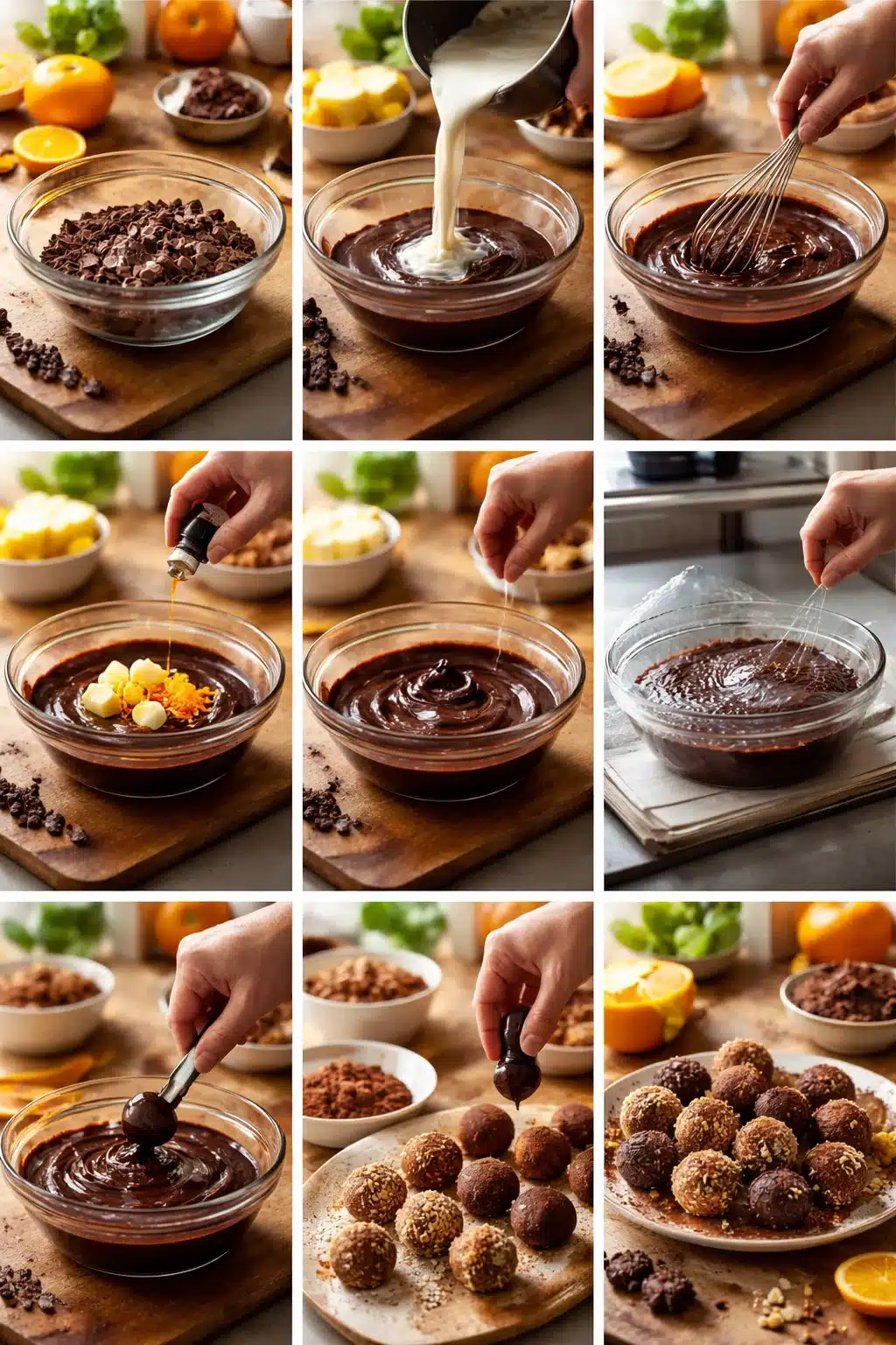 Chocolate Orange Truffles