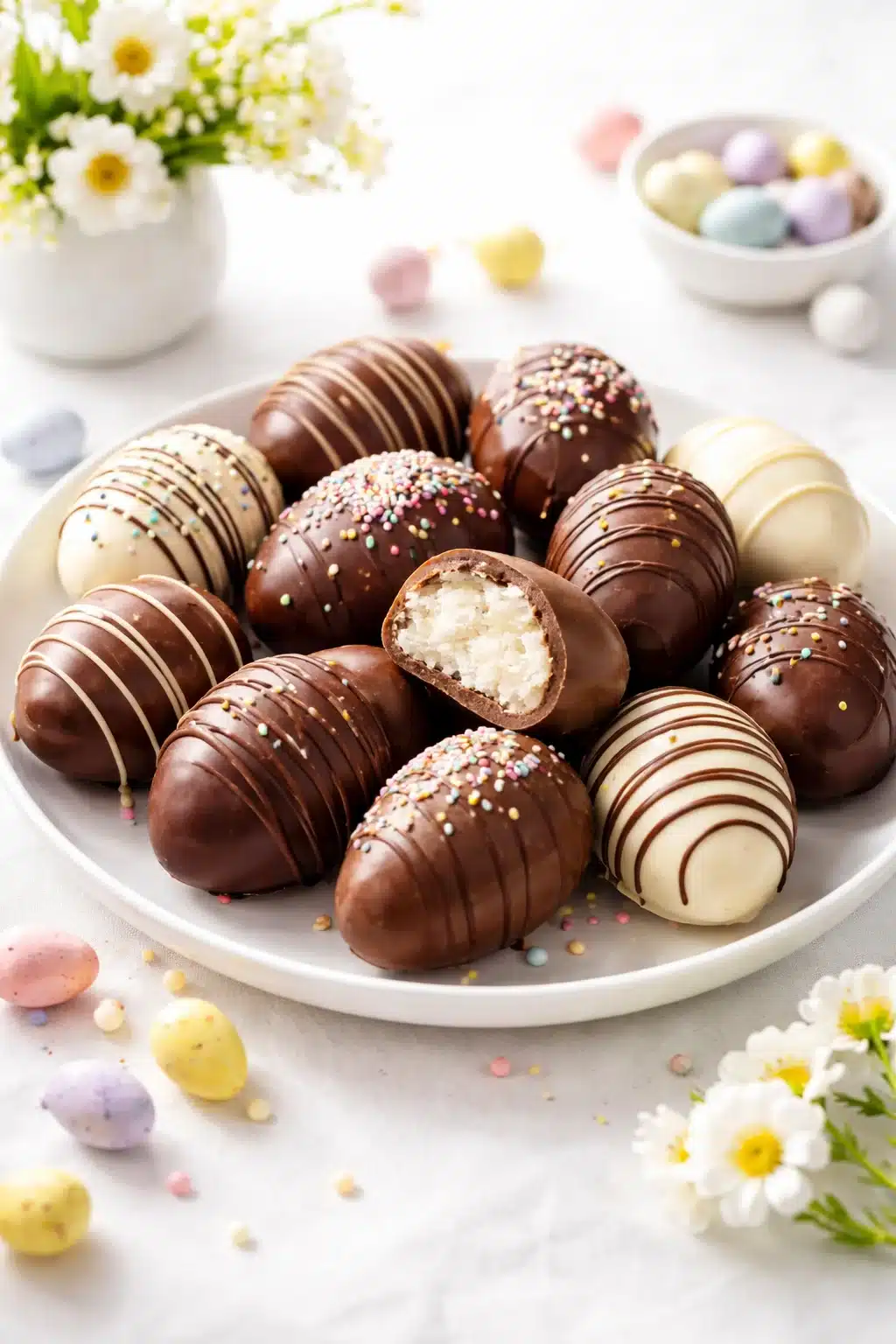 Coconut Easter Eggs