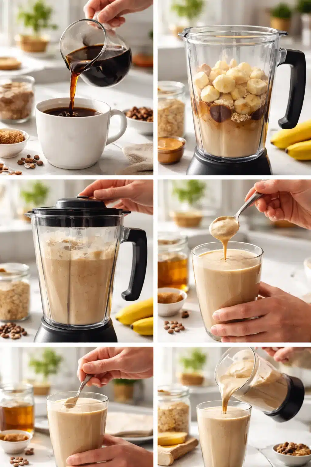 Delicious Banana Coffee Breakfast Smoothie You&rsquo;ll Love