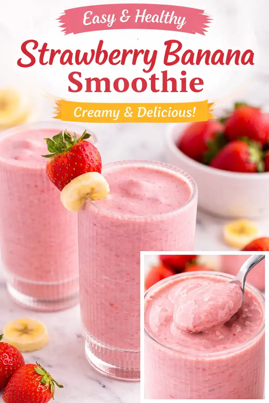 Delicious Strawberry Banana Smoothie Recipe Your Kids Will Love