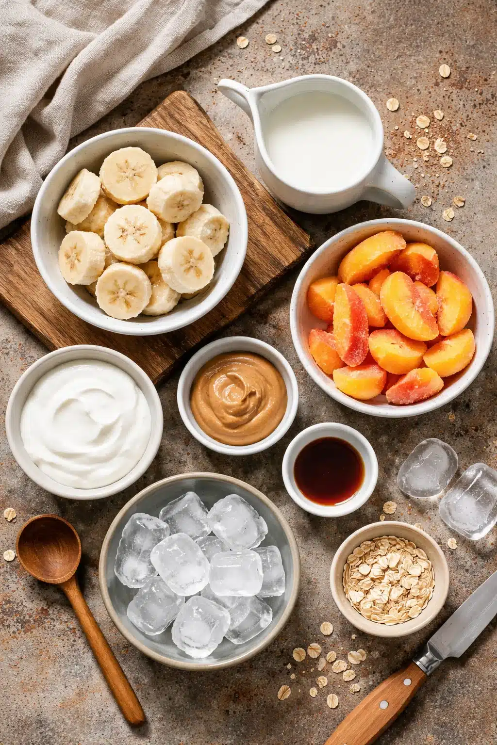 Banana Peach Smoothie