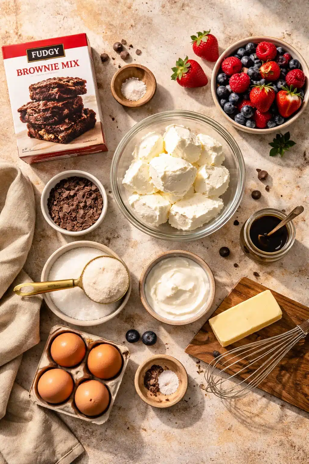 Deliciously Decadent Brownie Bottom Cheesecake Bliss