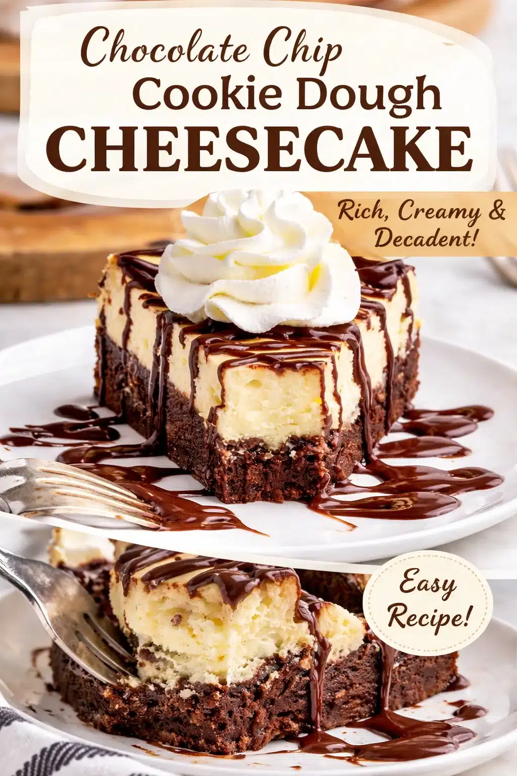 Deliciously Decadent Brownie Bottom Cheesecake Bliss