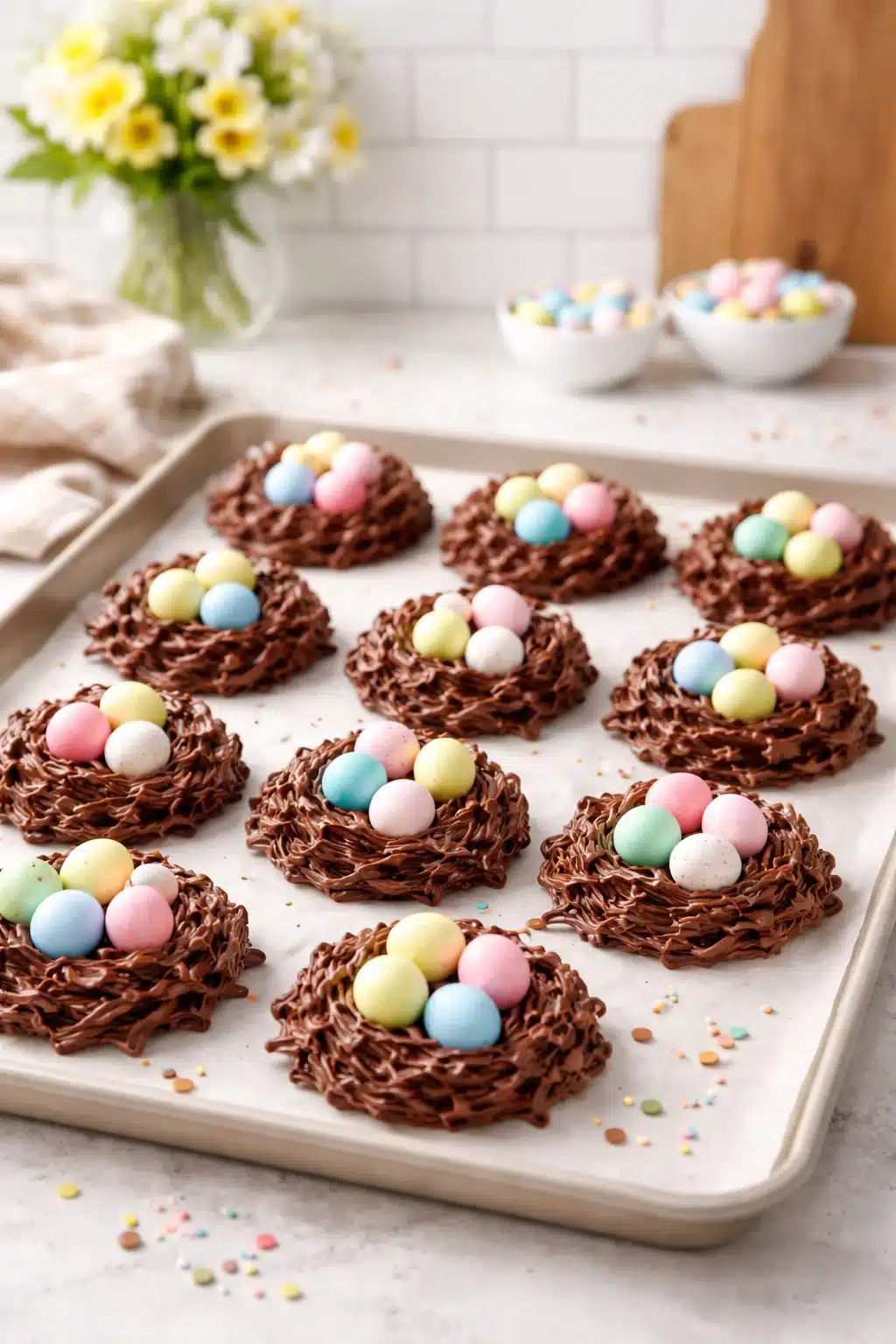 Easter Birds Nest Cookies