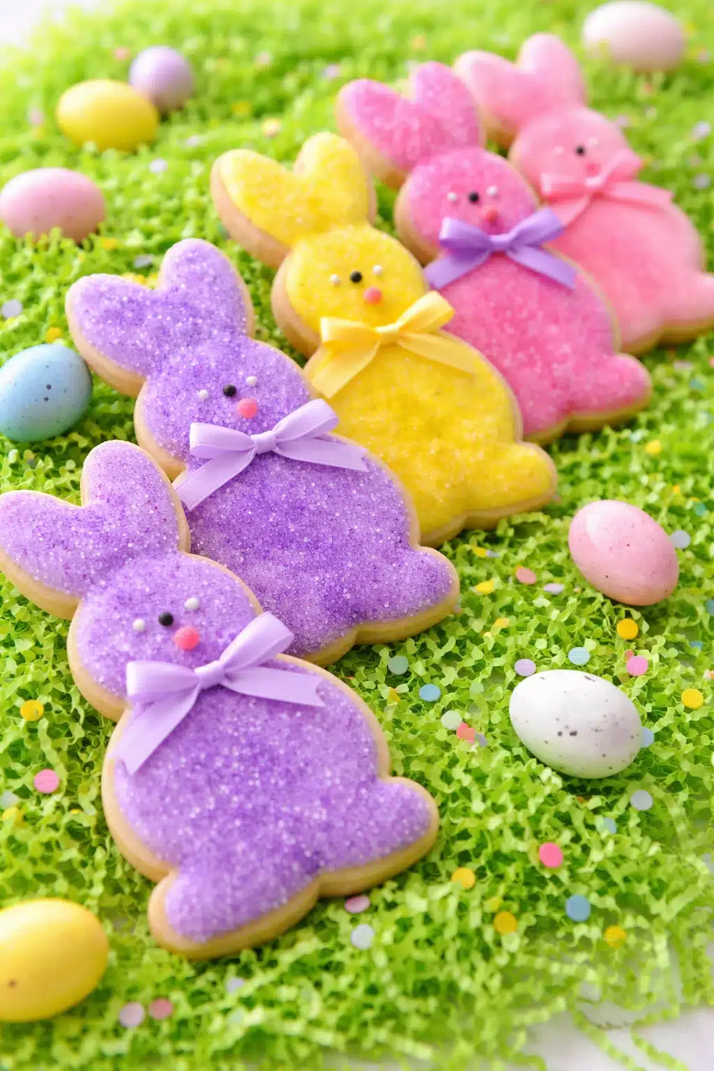 Easter Bunny Cut Out Cookies