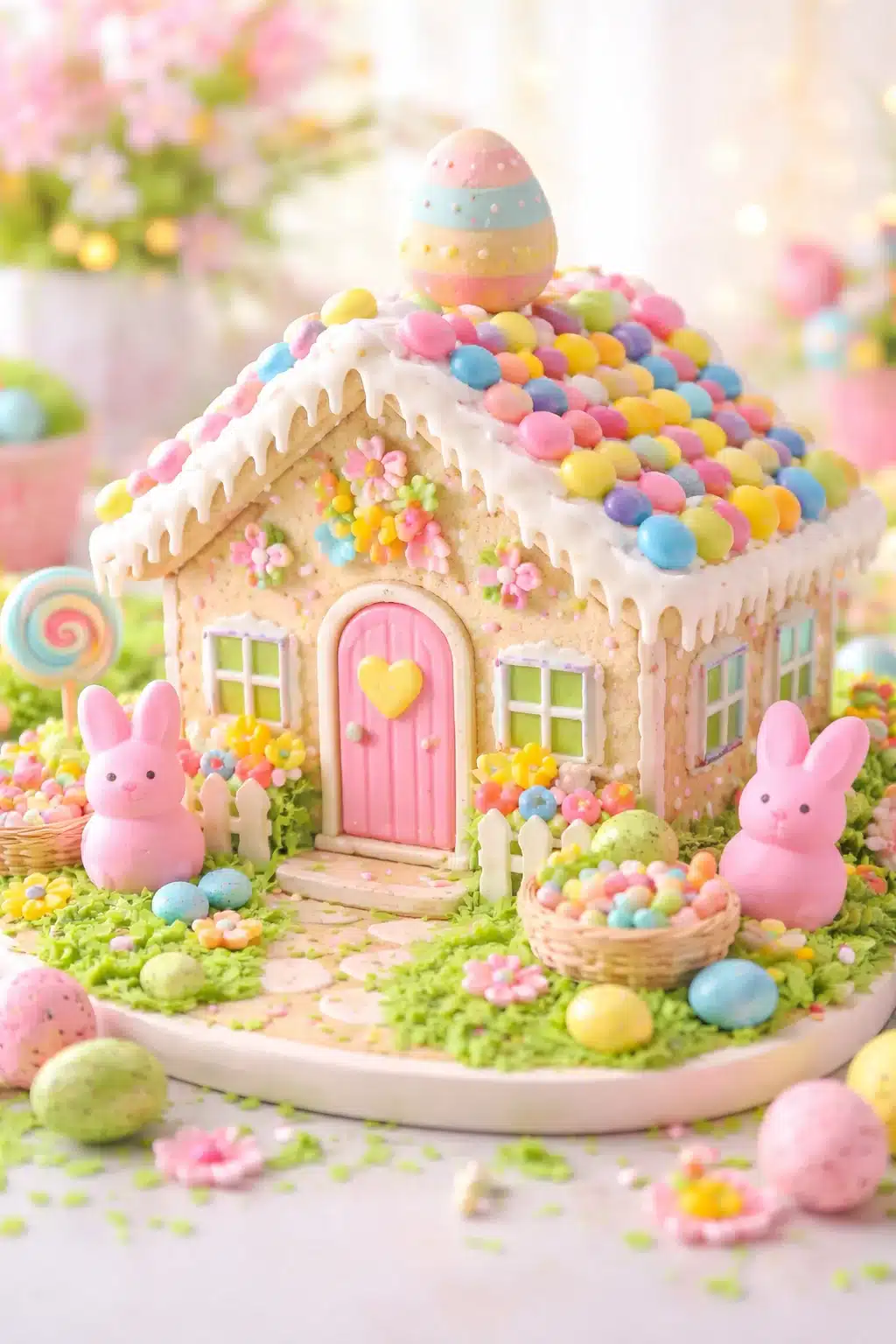 Easter Sugar Cookie House