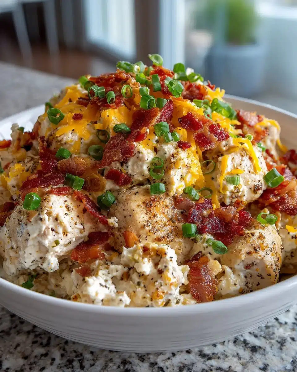 Delicious Easy Keto Crack Chicken dish on a plate