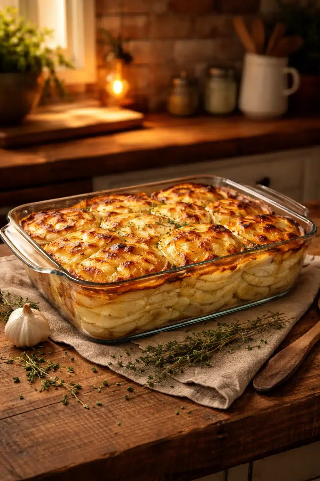 Homemade Scalloped Potatoes