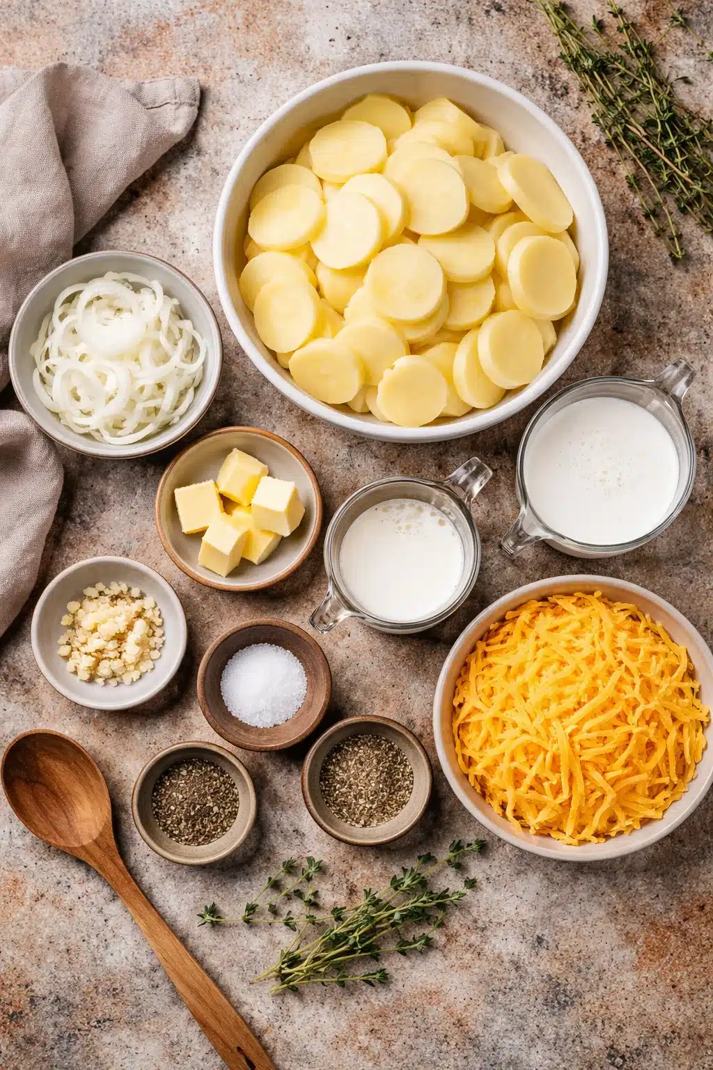 Homemade Scalloped Potatoes