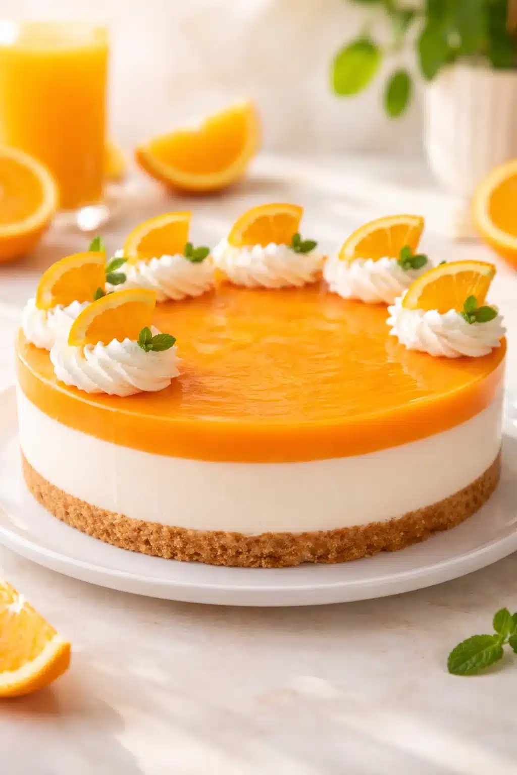 Orange Creamsicle Cheesecake