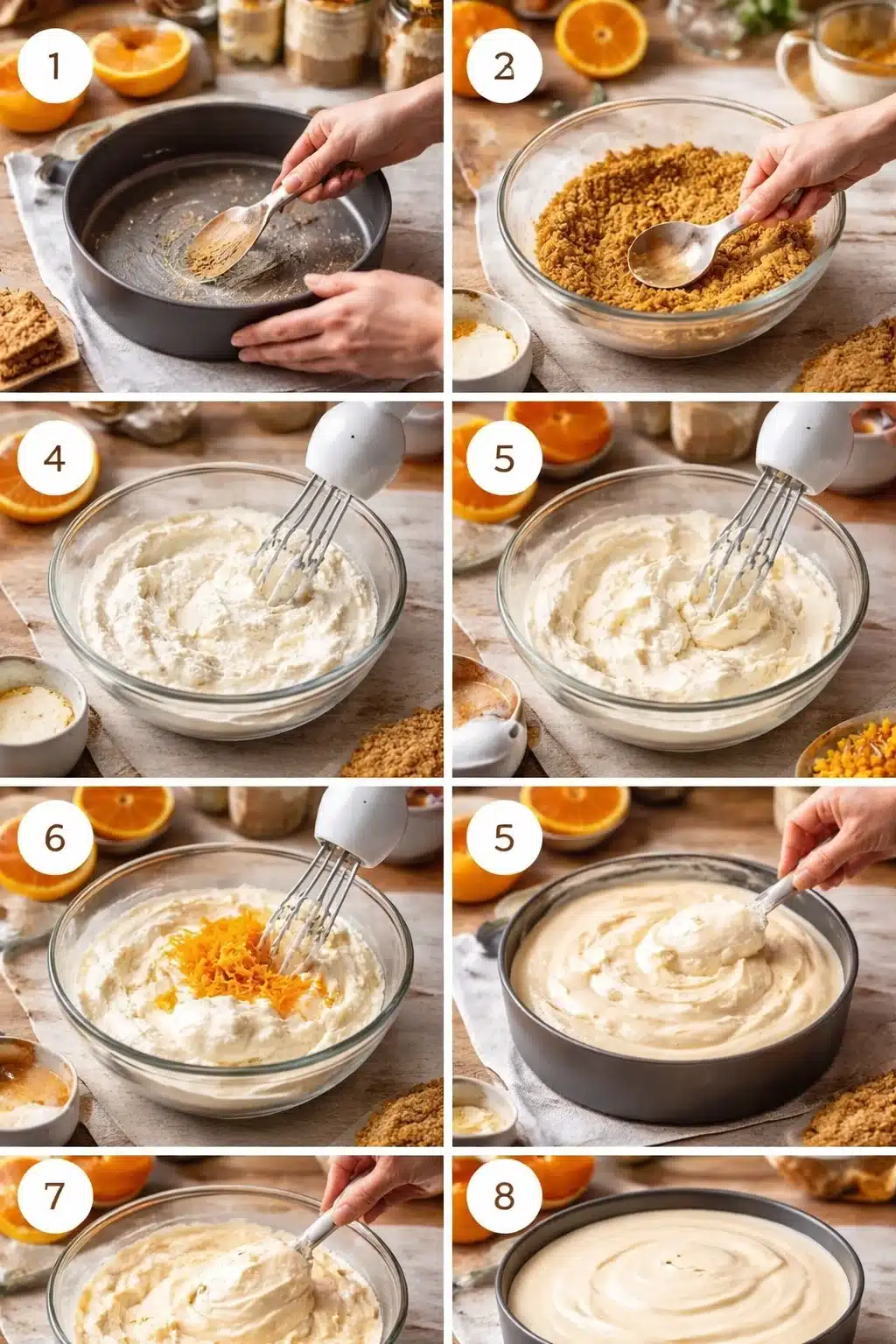 Orange Creamsicle Cheesecake