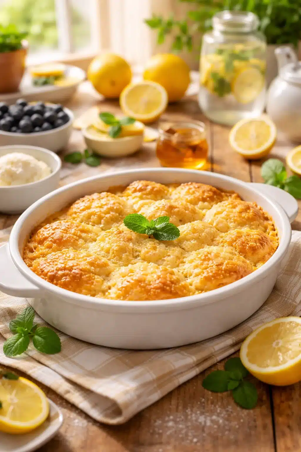 Lemon Cobbler