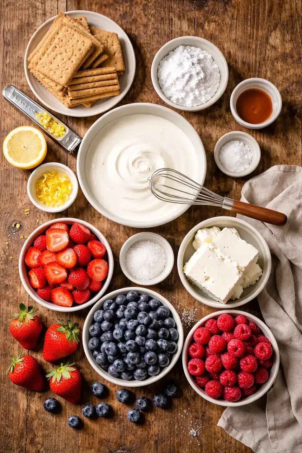 No-Bake Berry Icebox Cake