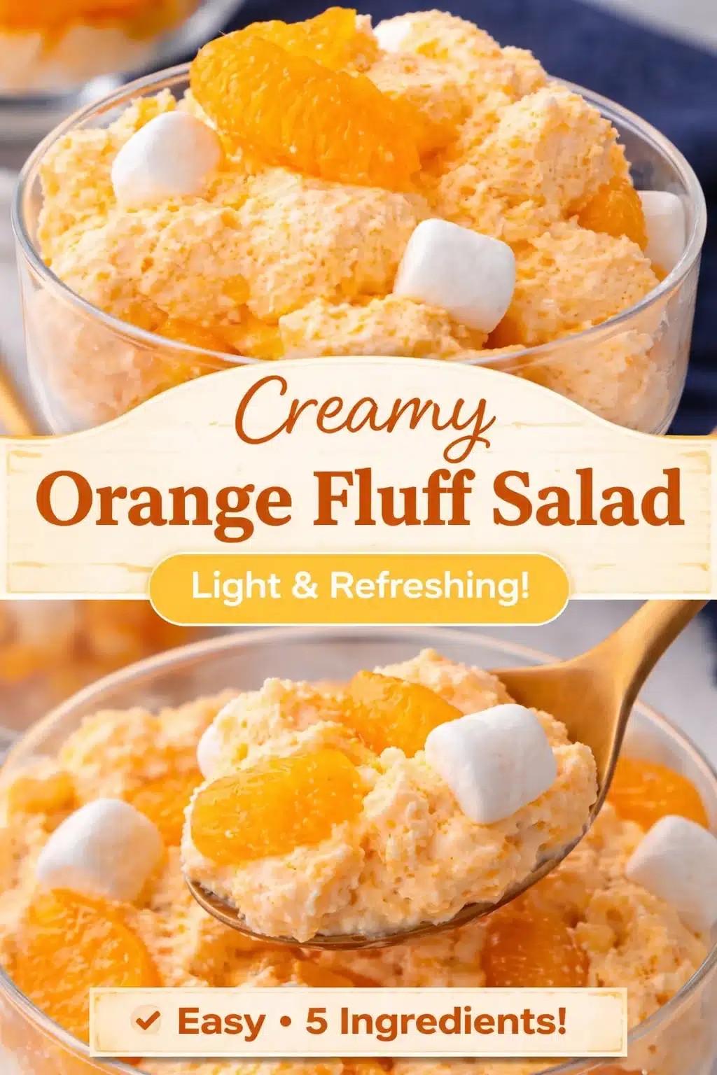 Orange Creamsicle Salad