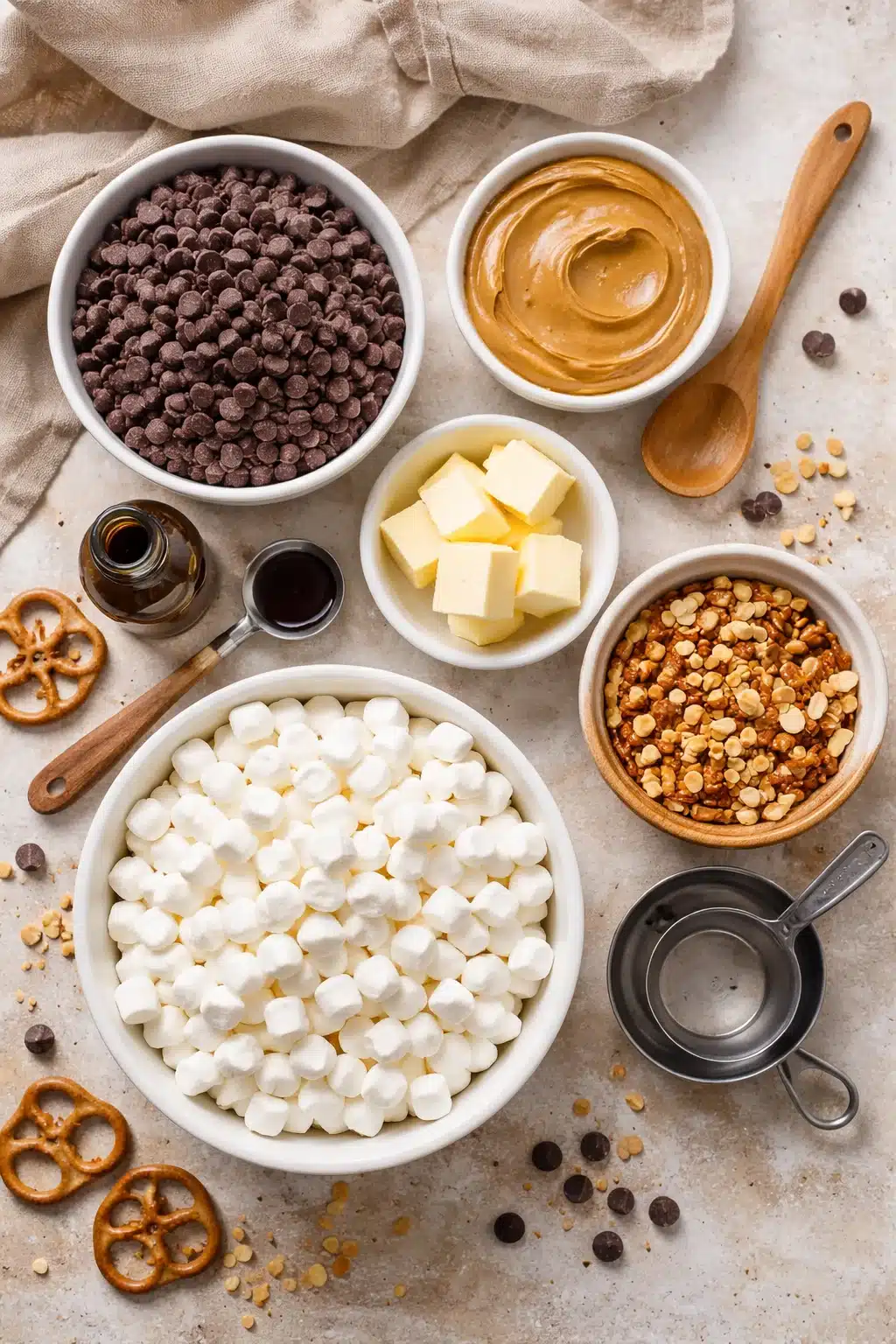 Peanut Butter Rocky Road