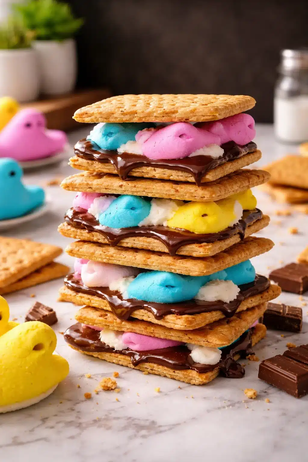 Peeps S&rsquo;mores