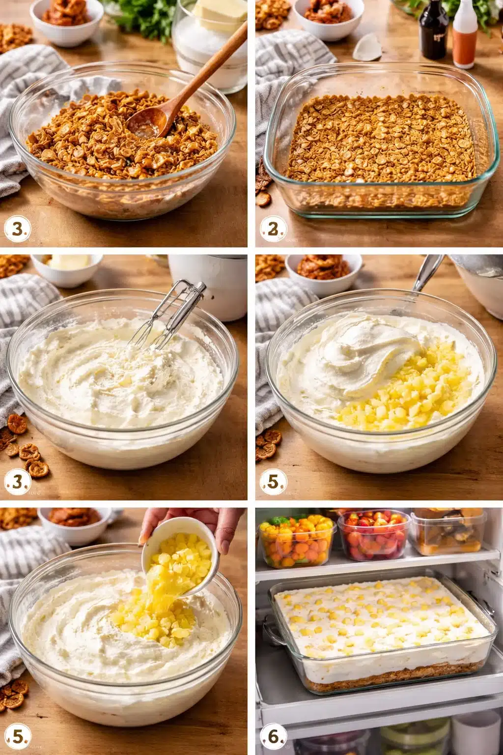 Pineapple Pretzel Salad