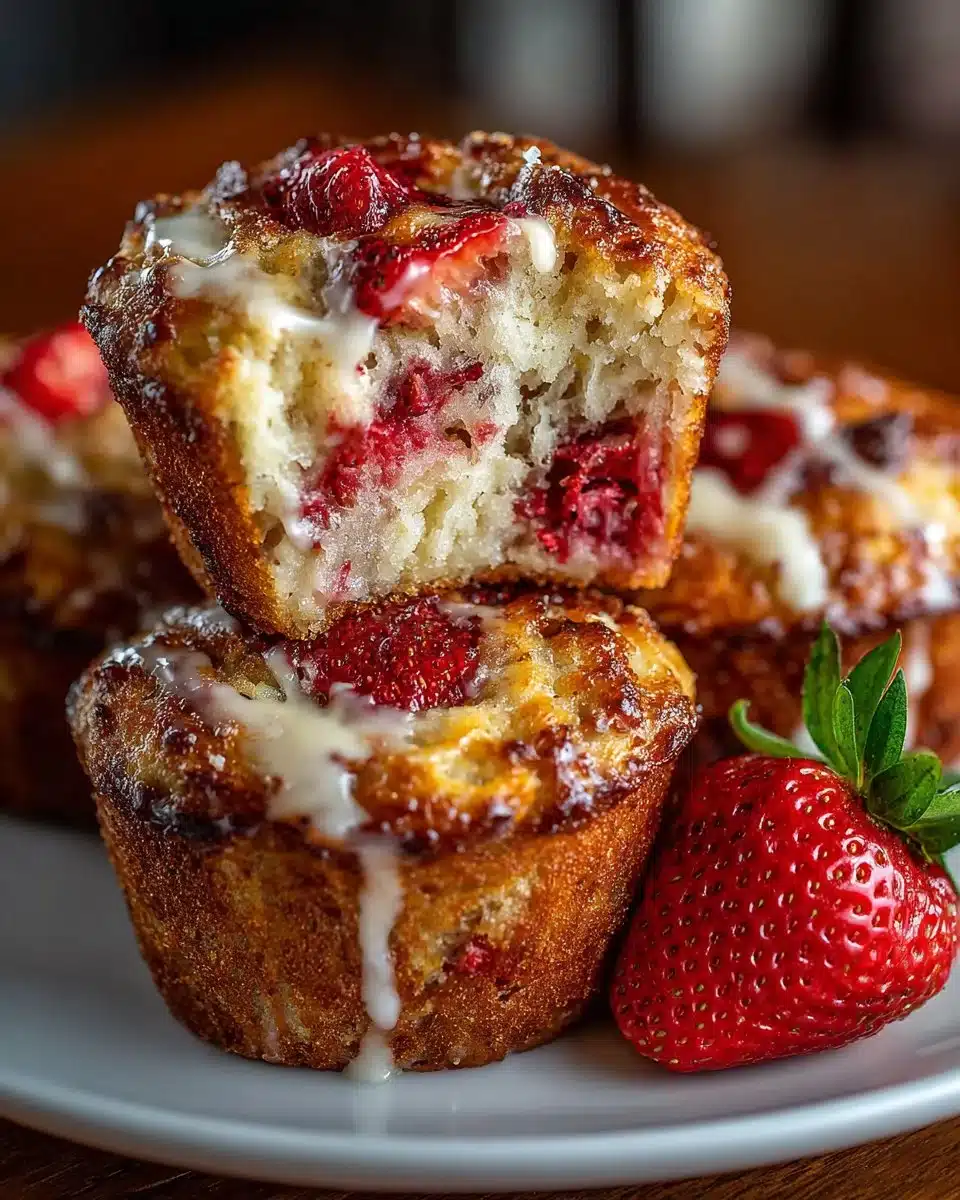 Strawberry Banana Muffins