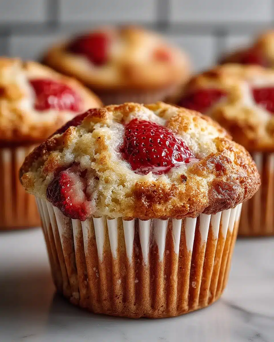 Strawberry Banana Muffins