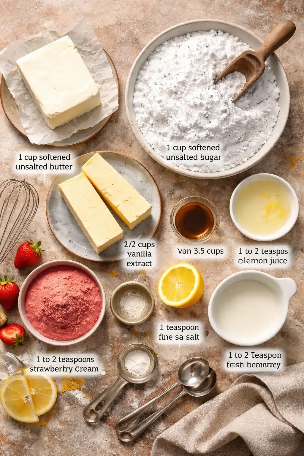 Strawberry Cream Cheese Frosting