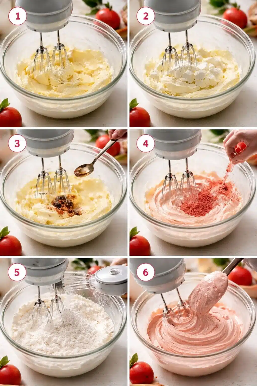 Strawberry Cream Cheese Frosting