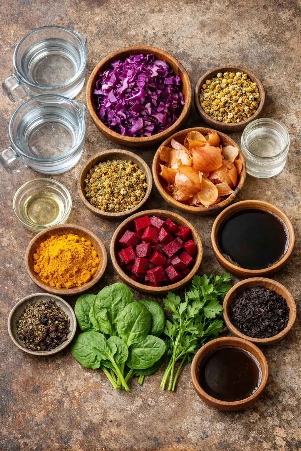 Naturally Dyed Easter Eggs