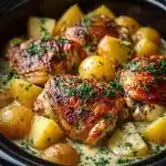 creamy garlic crockpot chicken with potatoes 2026 02 05 022912 819x1024 1