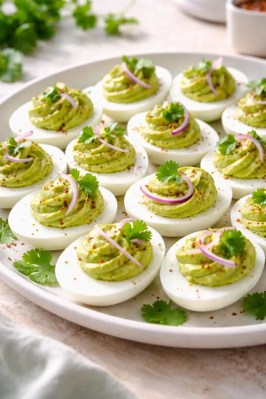 Deliciously Creamy Avocado Deviled Eggs to Impress Your Friends 7 Deliciously Creamy Avocado Deviled Eggs to Impress Your Friends