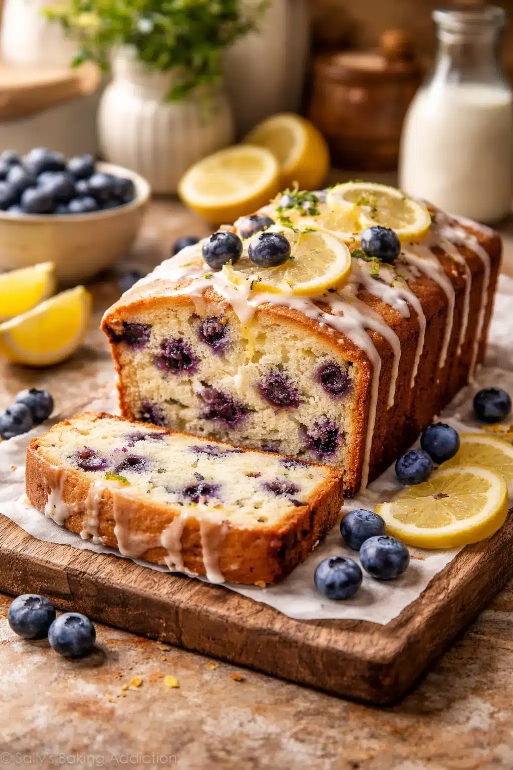 Deliciously Moist Blueberry Lemon Pound Cake to Savor