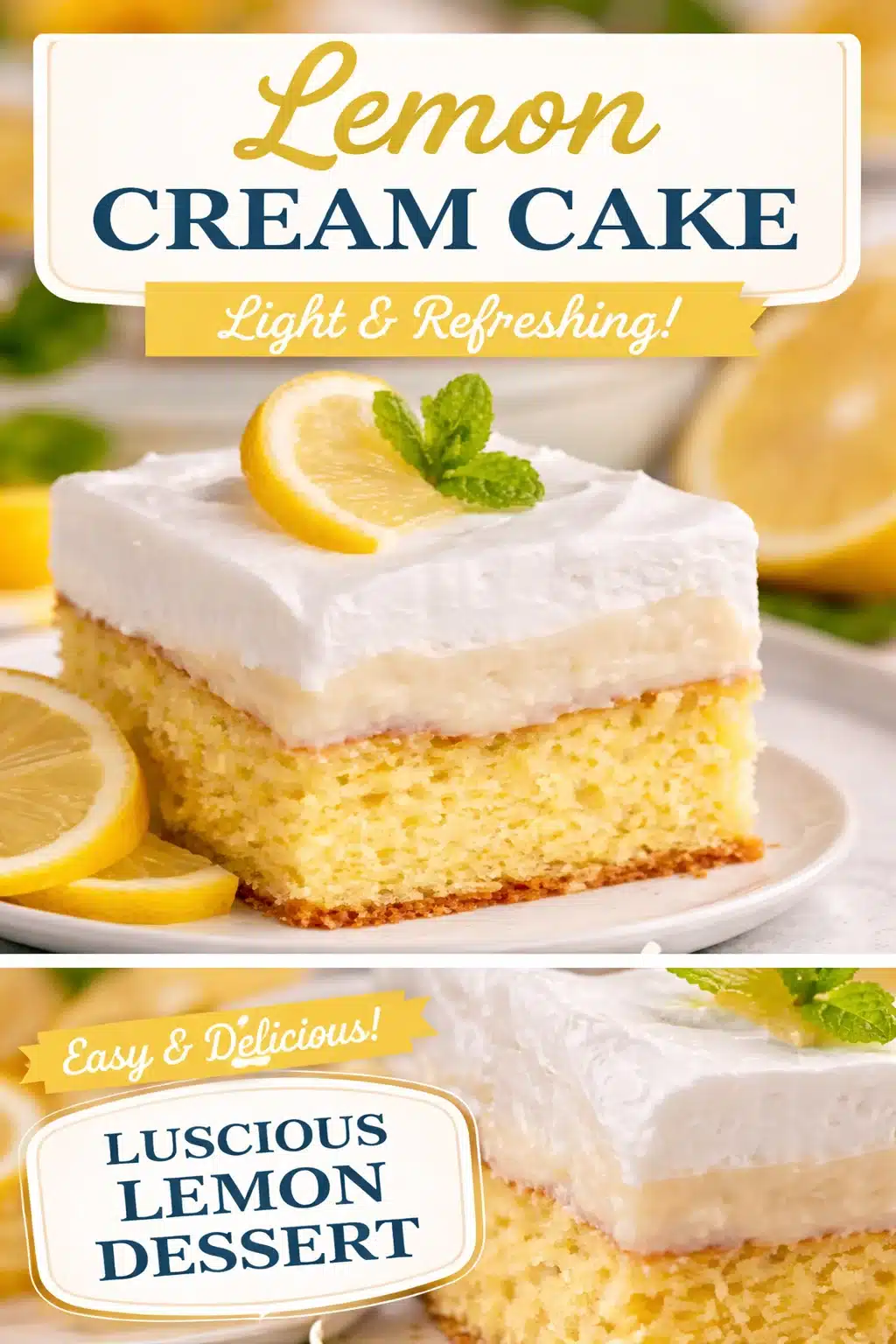 Best Lemon Icebox Cake