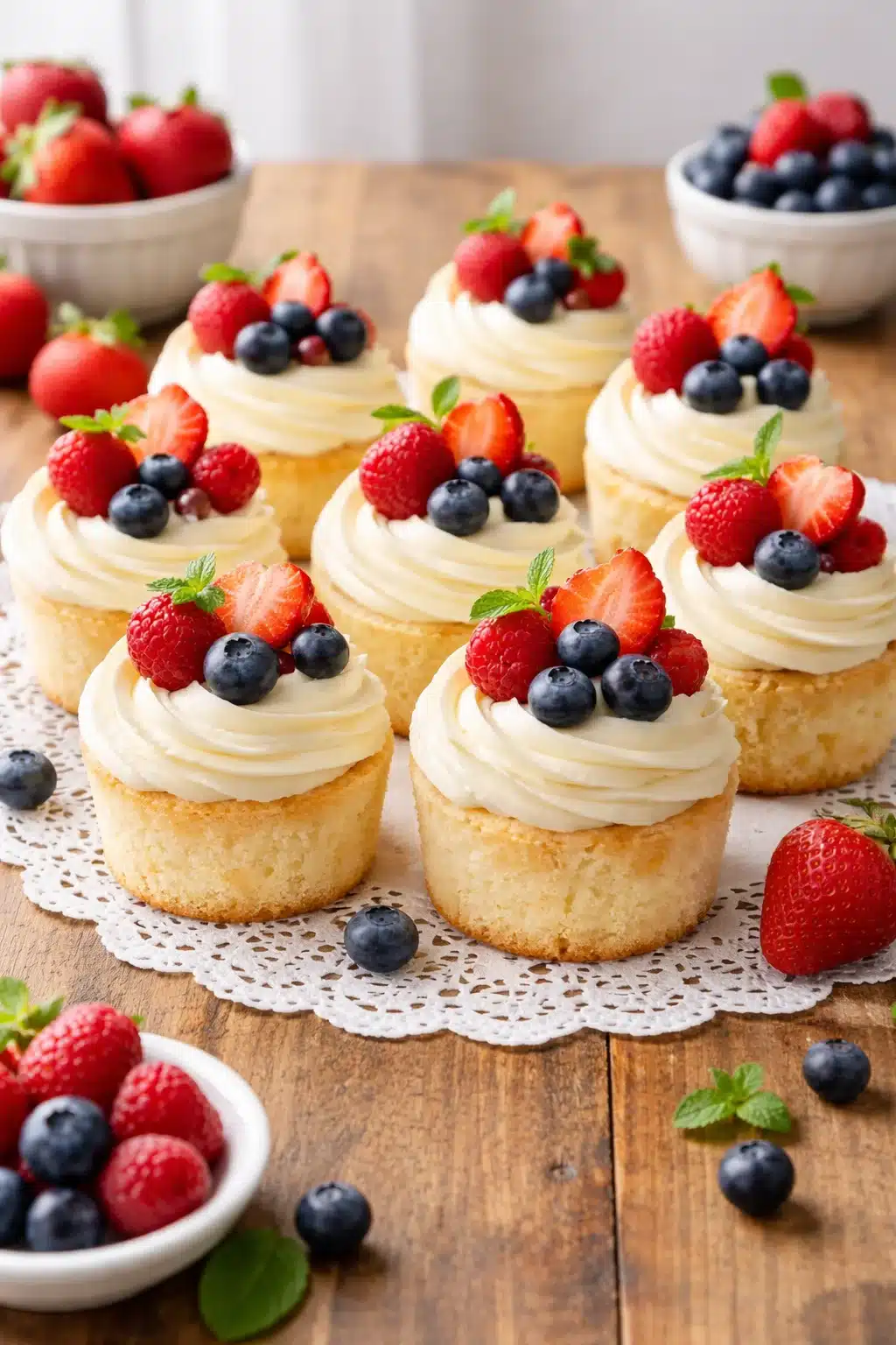 Angel Food Cupcakes Recipe