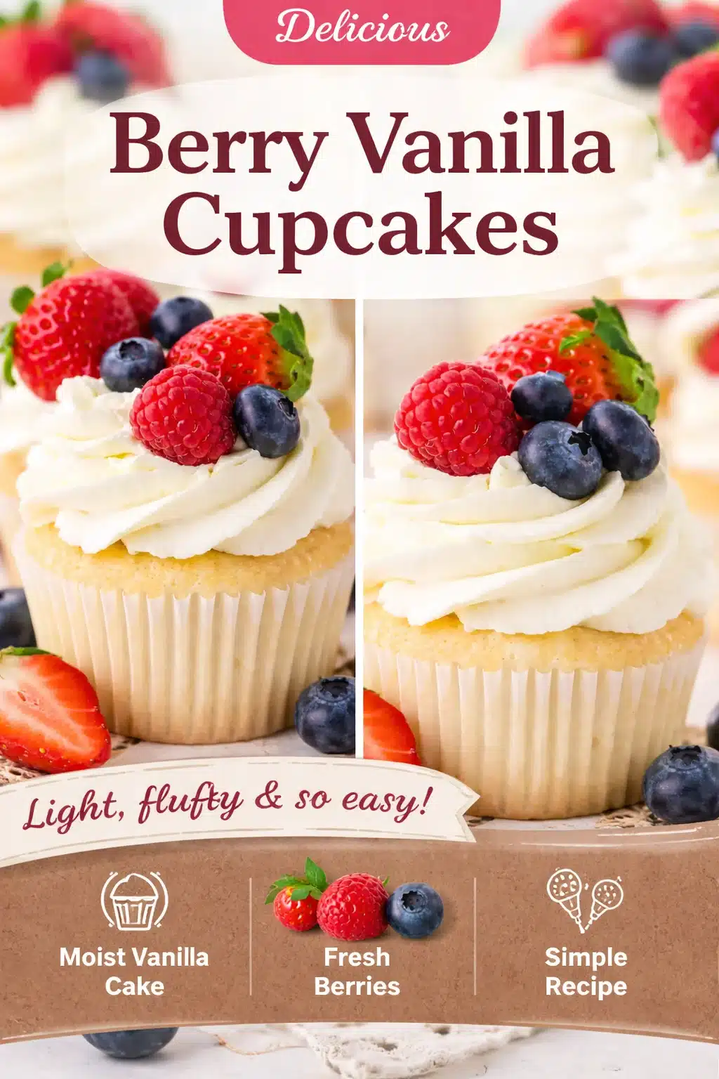 Angel Food Cupcakes Recipe