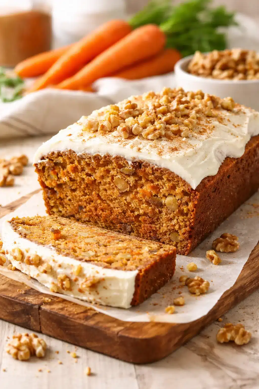 Irresistible Carrot Cake Bread That&rsquo;s Perfectly Moist and Delicious