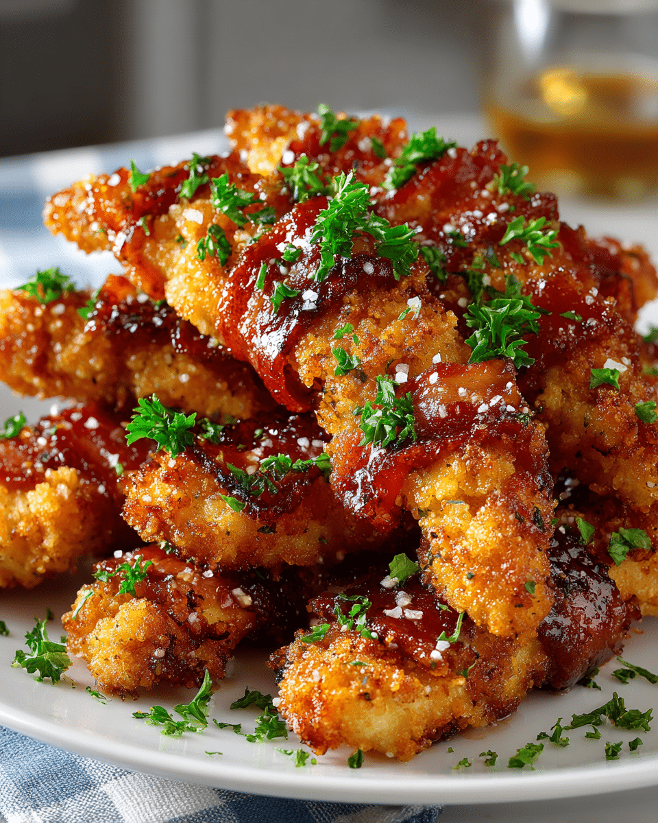 Bacon Brown Sugar Chicken Tenders