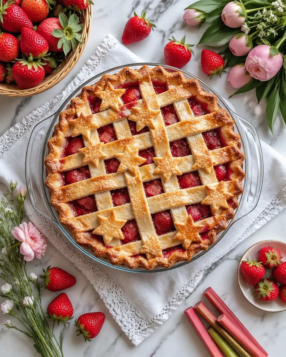 4th of july strawberry rhubarb pie 2026 04 29 143729