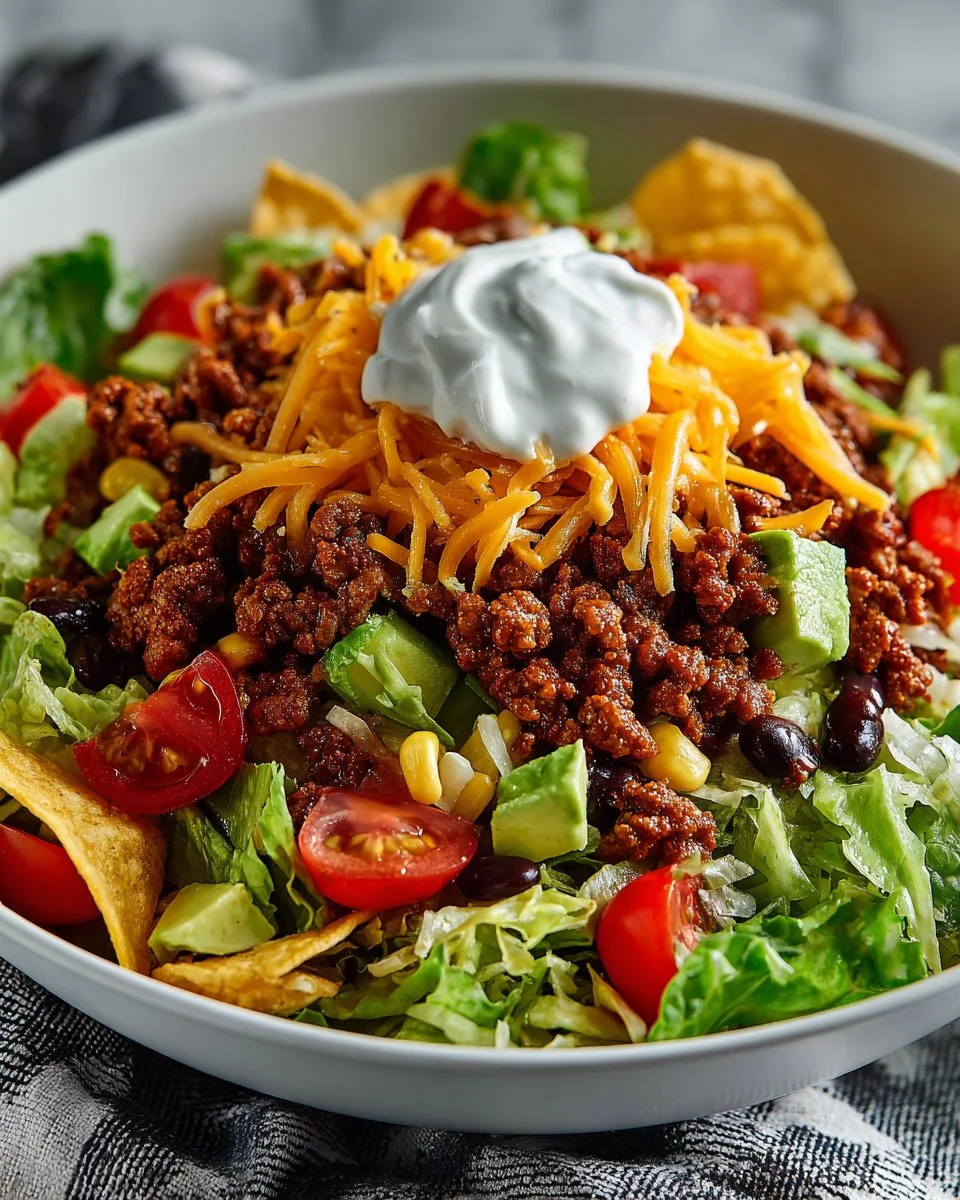 beef taco salad 2026 04 20 200425