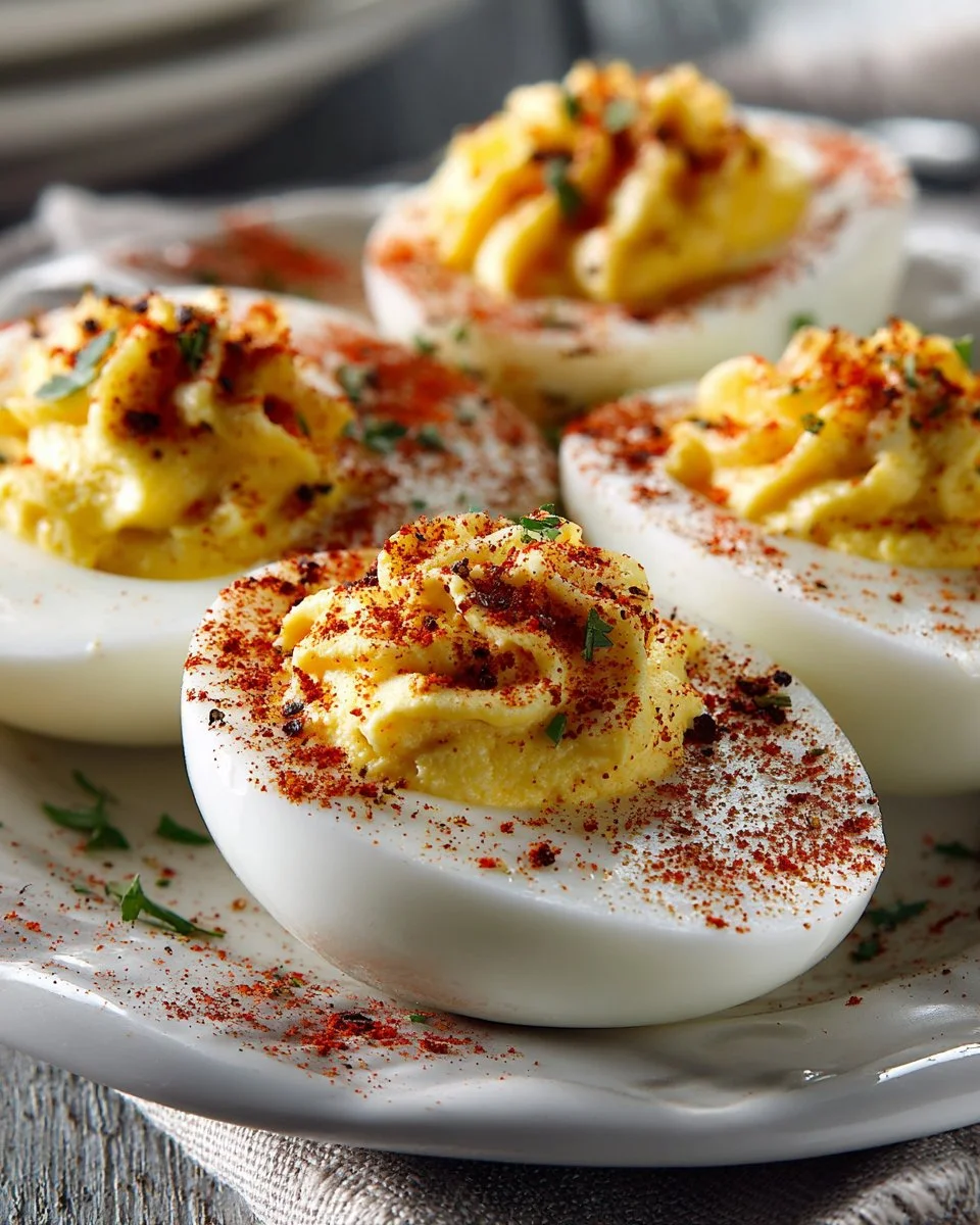 deviled eggs with a hint of paprika 2026 04 15 225326