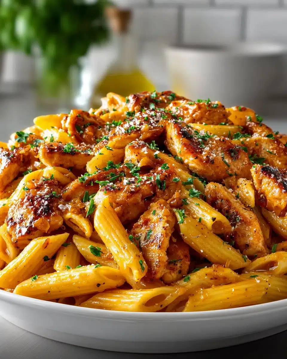 one pan tangy honey bbq chicken penne 2026 04 09 201202 2