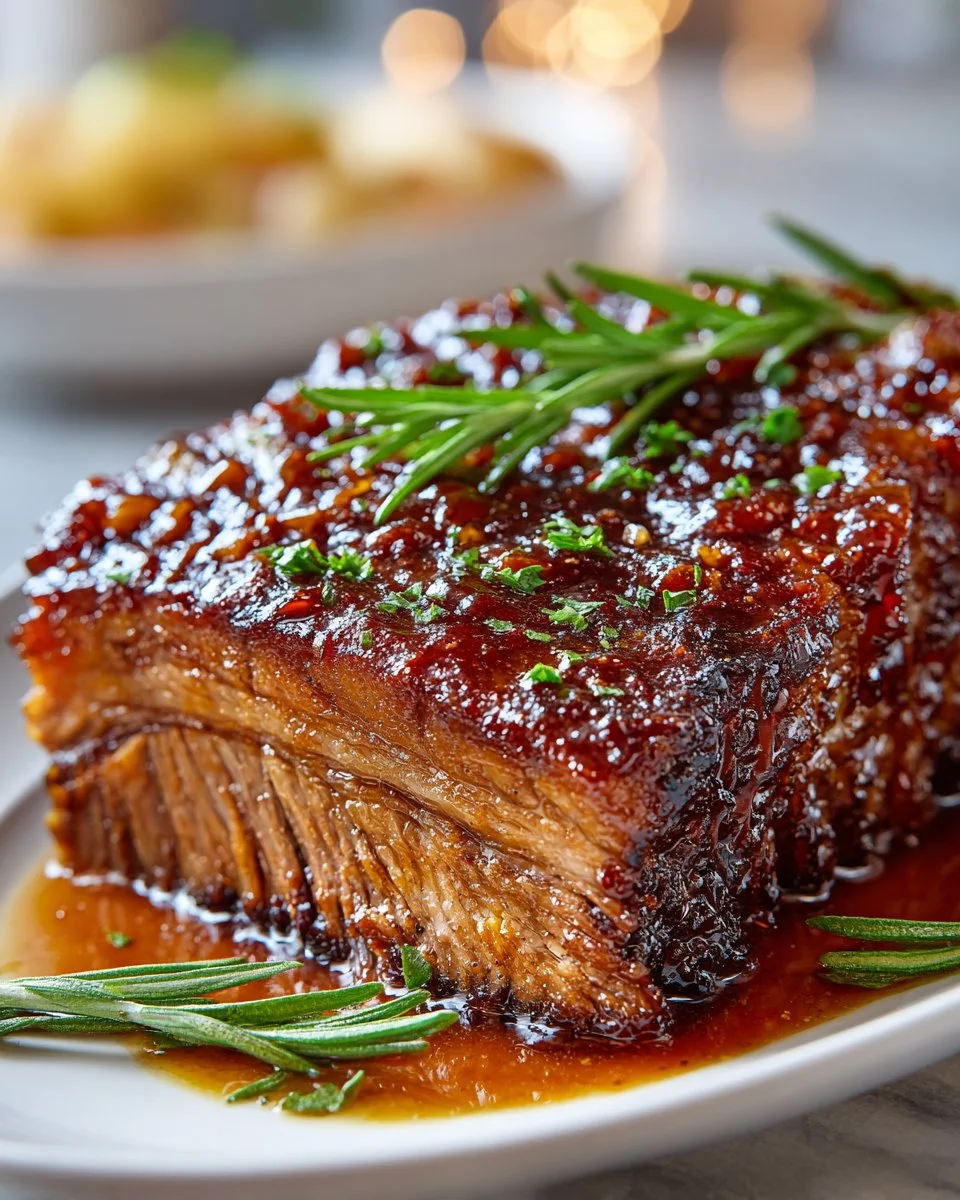 slow cooked beef brisket with sweet bbq sauce 2026 04 15 225234