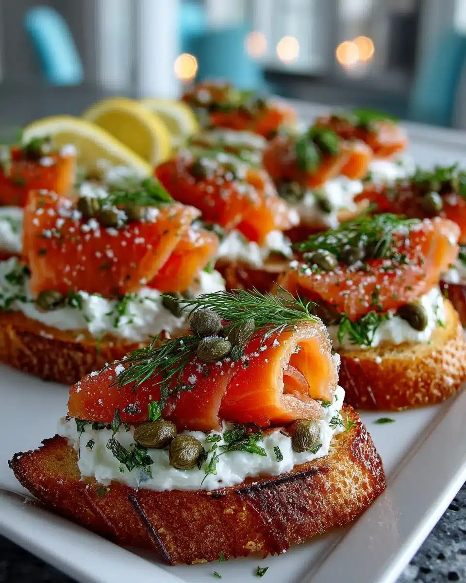 smoked salmon herb crostini 2026 04 06 042434