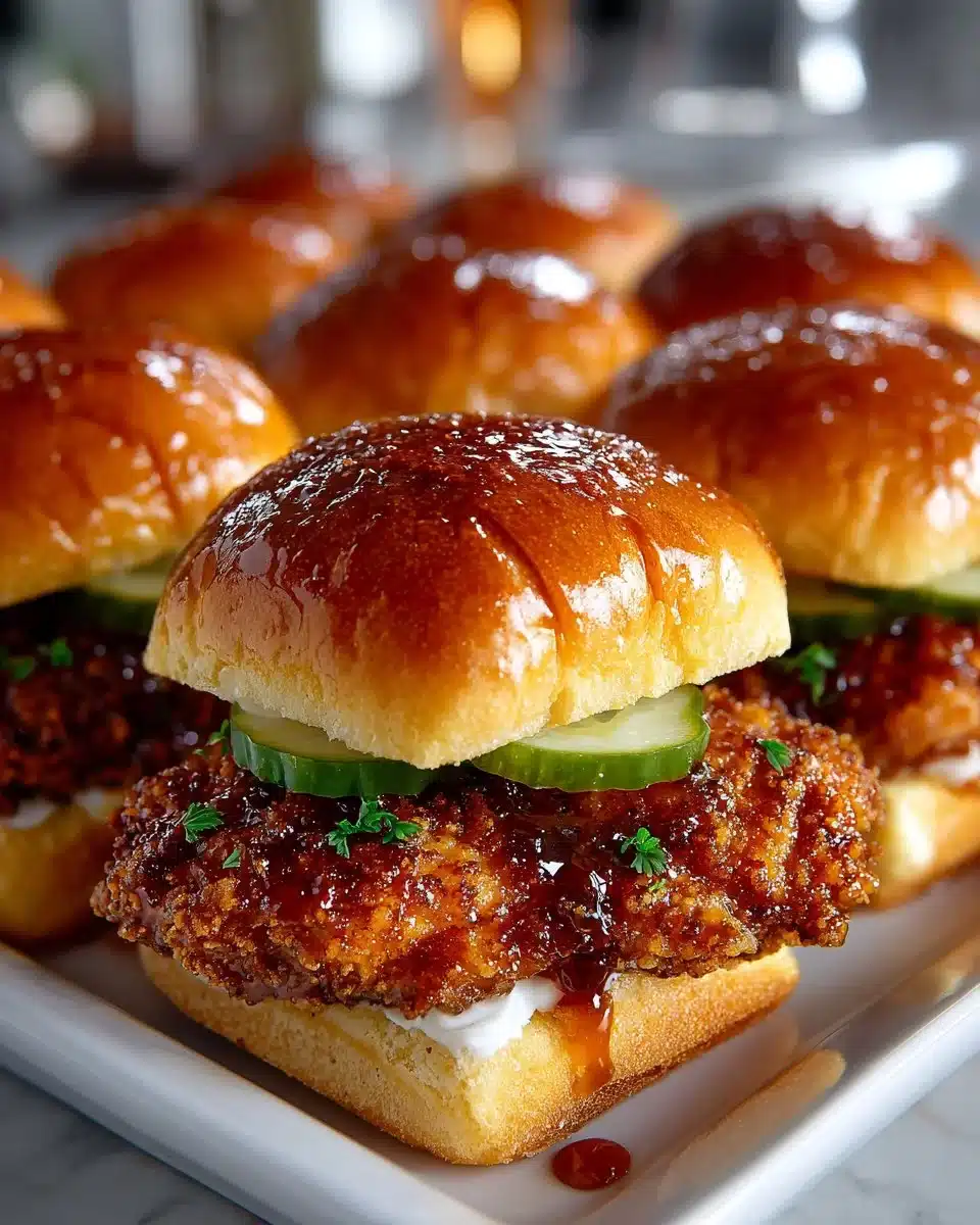 spicy honey butter crispy chicken sliders 2026 04 01 005719